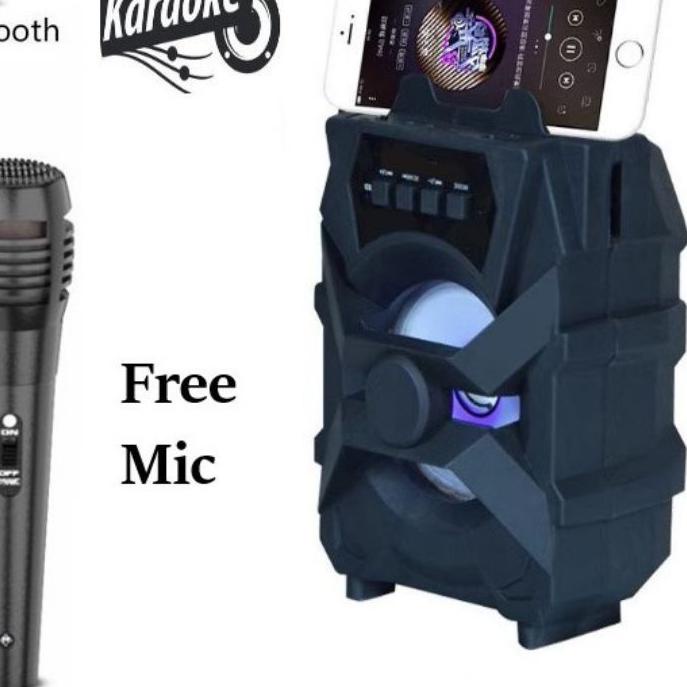 ➦ COD SPEAKER BLUETOOTH KARAOKE HF S288/XTM-5009 BONUS MIC KABEL/SPEAKER KARAOKE MINI/SPEAKER MURAH/