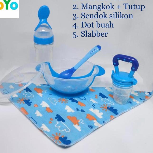 ◙ Perlengkapan Makan Bayi / Peralatan Makan Bayi Set / Alat Makan Bayi ☇