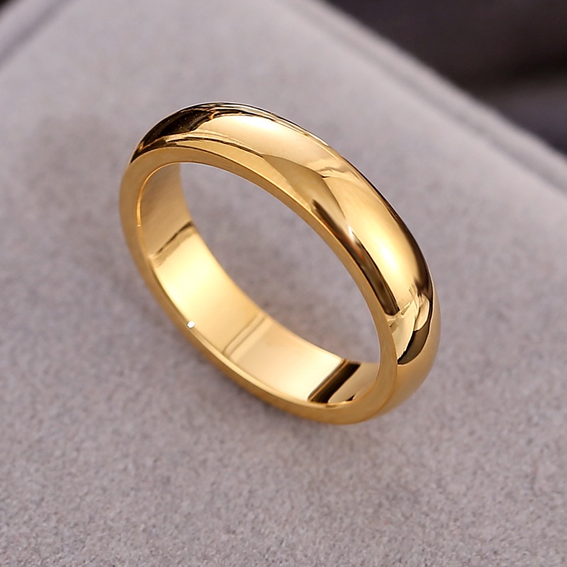 Cincin Bentuk Bulat Bahan Titanium Steel | Sendok Garpu Bahan Stainless Steel | Cincin Model Terbuka Untuk Wanita | Hadiah Liburan | Anti Pudar | Cincin Pasangan | Cincin Pria | Cincin Untuk Wanita | Tas Ransel Wanita Model Korea / Jepang