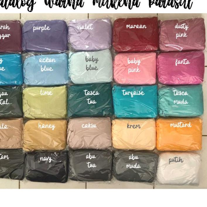 ➤ MUKENA TERUSAN PARASUT TRAVEL TEBAL & MURAH ➨
