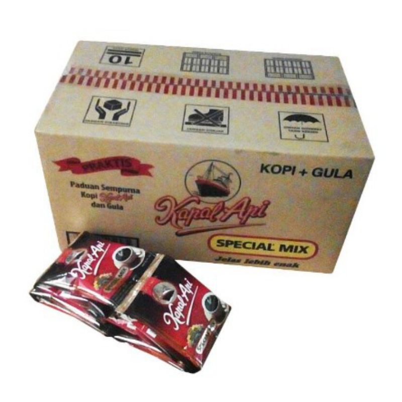 

Kopi Kapal Api Special Mix 1 Dus Isi 120 Pcs