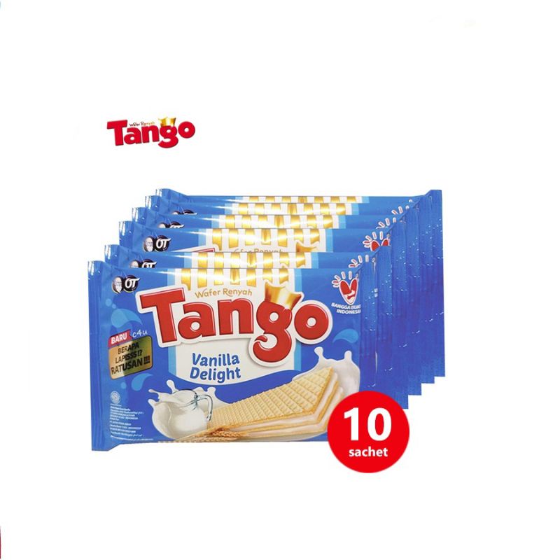 

Tango Wafer Vanilla Delight 17 g x 10 Sachet