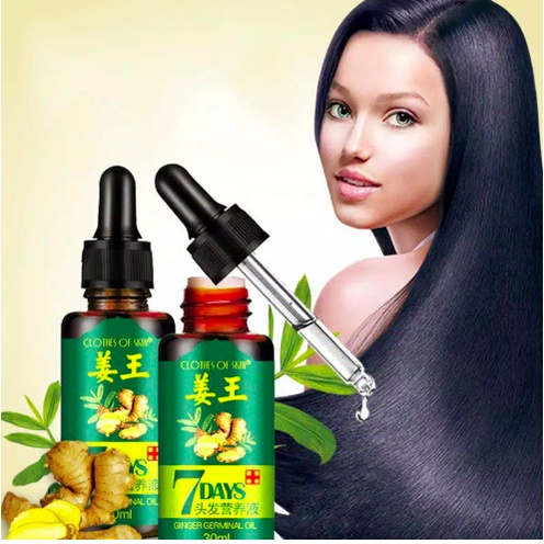 SERUM RAMBUT ANTI BOTAK DAN ANTI RONTOK Nutrisi Rambut Jahe isi 30ml