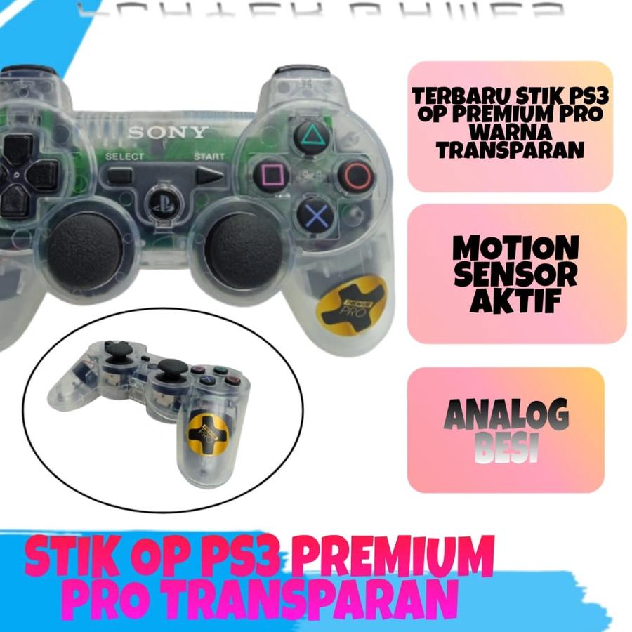 ✽ STIK PS3 OP HITAM PREMIUM PRO MOTION SENSOR STIK PS3 GYRO AXIS ♪