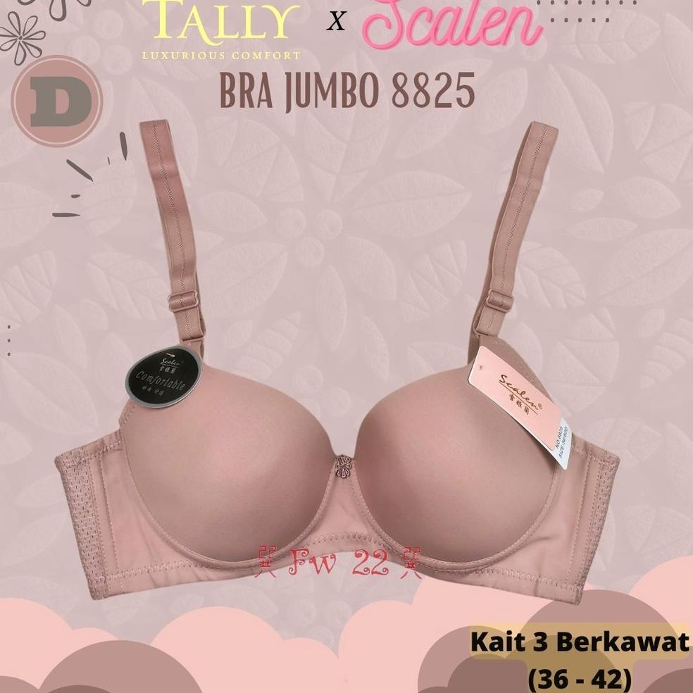 VIRAL Bra Scalen 8825 Bh Jumbo Cup Besar Kawat Busa Tipis | Toko Grosir