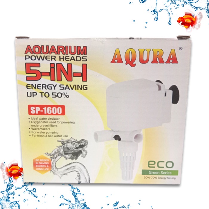 POWER HEAD AQURA SP-1600 / POMPA AQUARIUM AQURA 1600