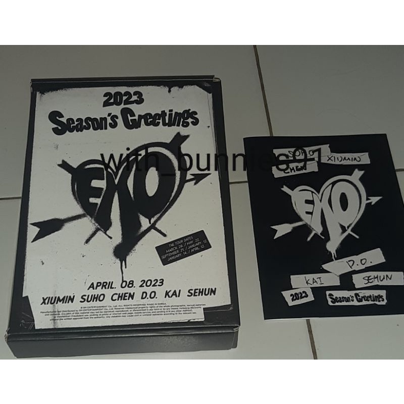 Ready stock SEASON'S GREETINGS EXO 2023