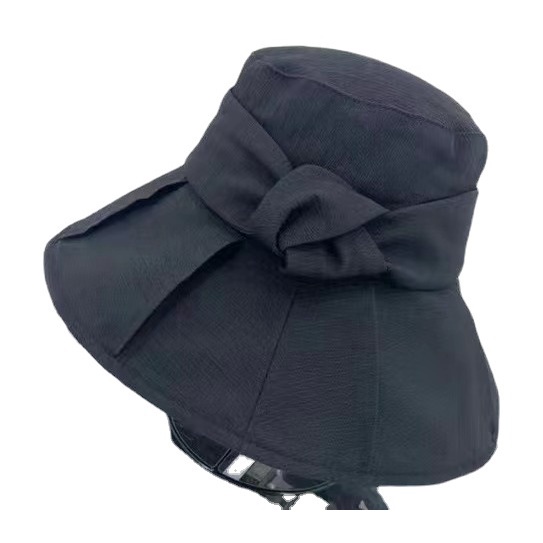 Topi brim Besar fashion Wanita Topi Nelayan Mode Jepang