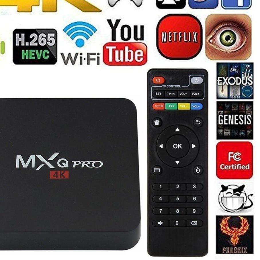 ☎ Android Tv Box Smart Tv Alat Eksternal Yang Bisa Digunakan Untuk Semua Jenis TV/Smart Tv Box ✰