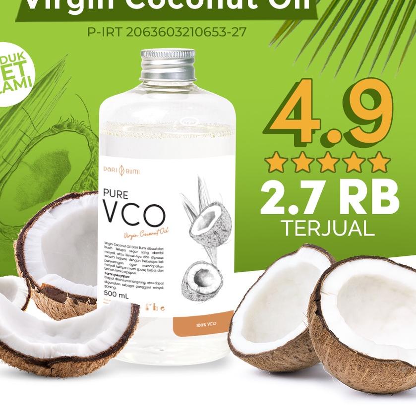 

♖ 500 ml daribumi Premium Pure Minyak Kelapa Murni ❀