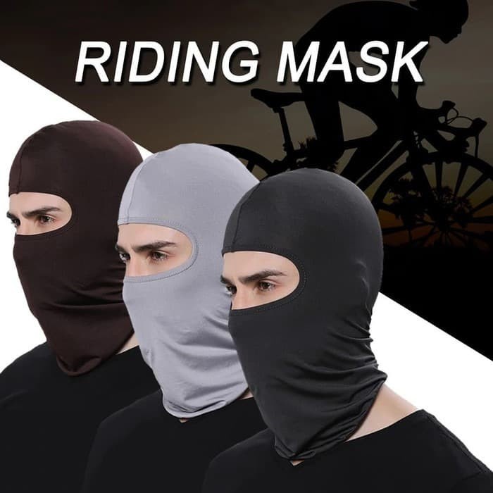 JB PREMIUM Masker Motor Masker Full Face Masker Ninja Balaclava 011