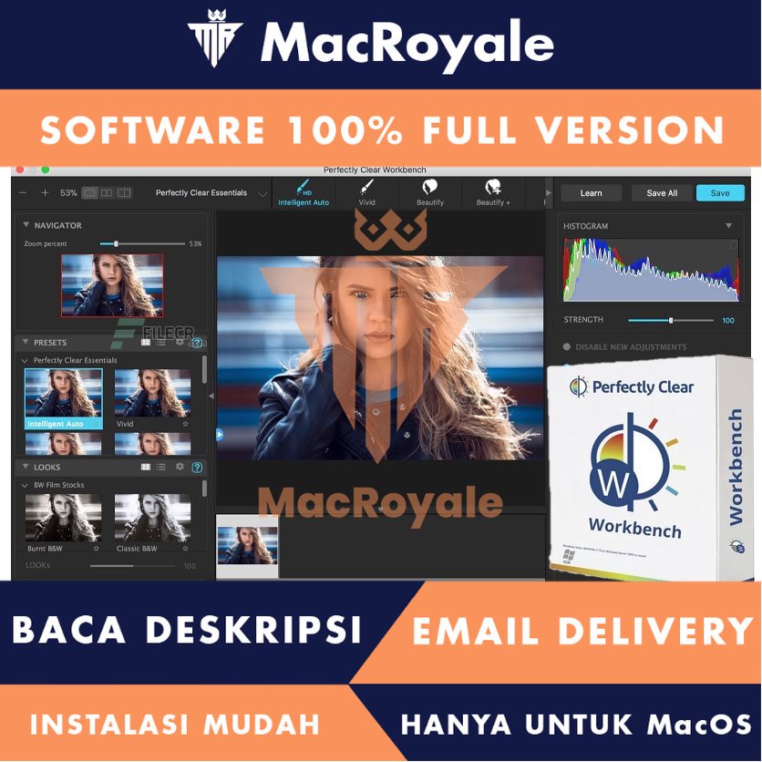 [MacOS] Perfectly Clear WorkBench Full Version Lifetime Full Garansi
