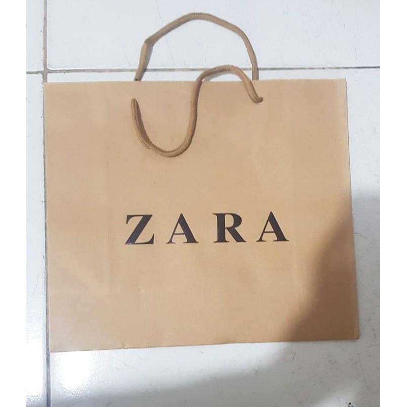 [COD] Paper Bag Za'ra / Shopping Paper Bag Za'ra