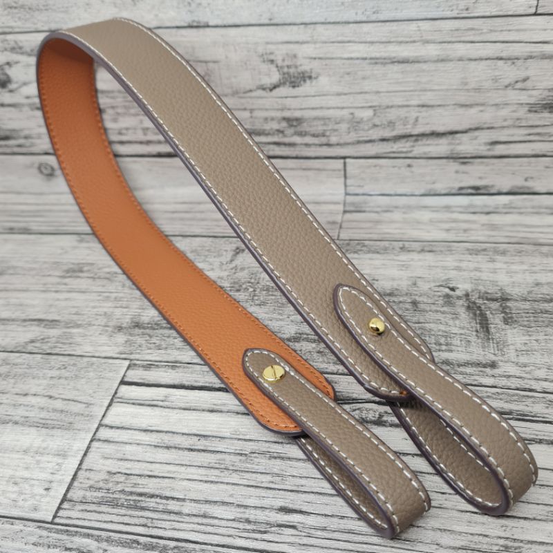 Leah two tone midi bag strap 3.2x65cm / tali tas tanpa kait