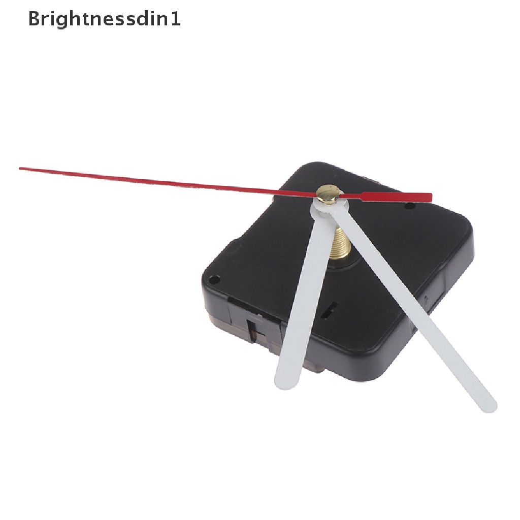 [Brightnessdin1] Diy Silent Classic sliver Watch Jam Dinding Movement Mechanism Parts Butik