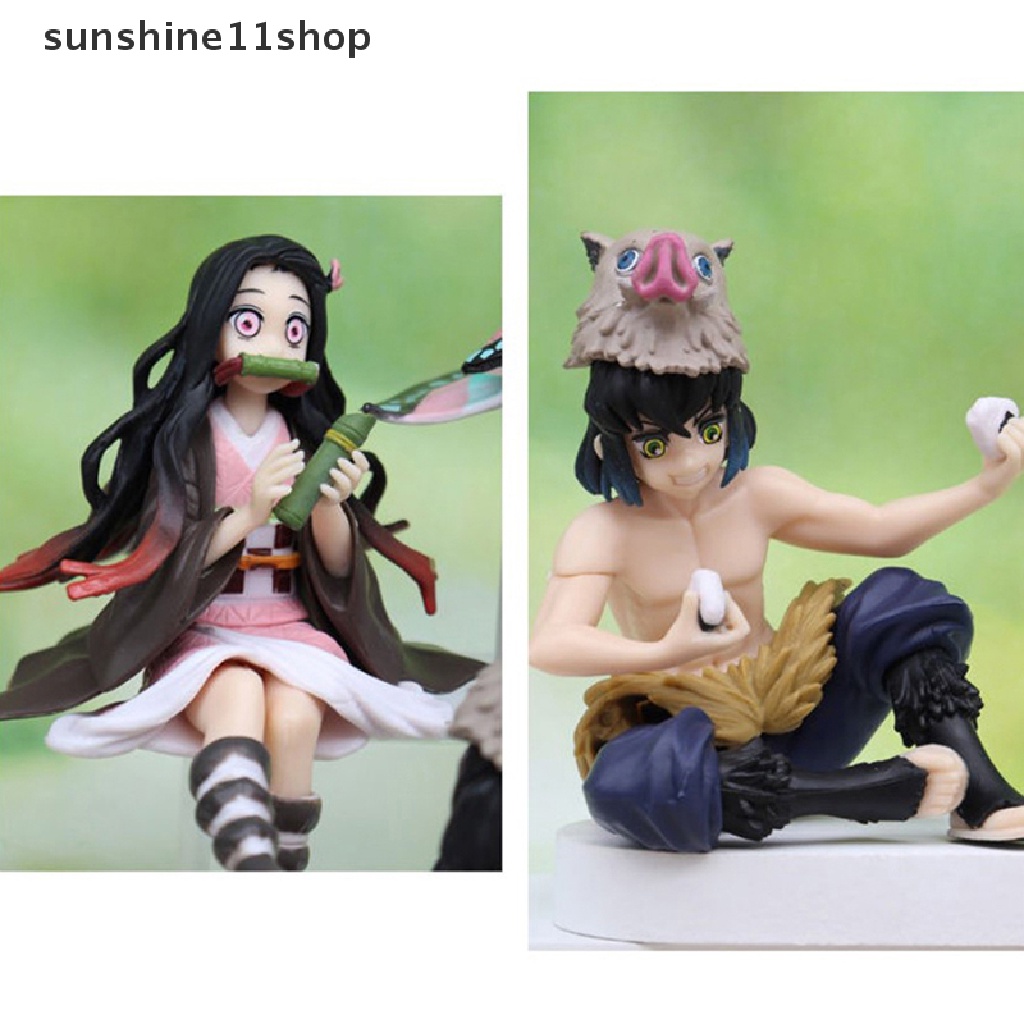 Sho 1Pc Anime Demon Slayer Figure Kimetsu no Yaiba Kamado PVC Figure Mainan N