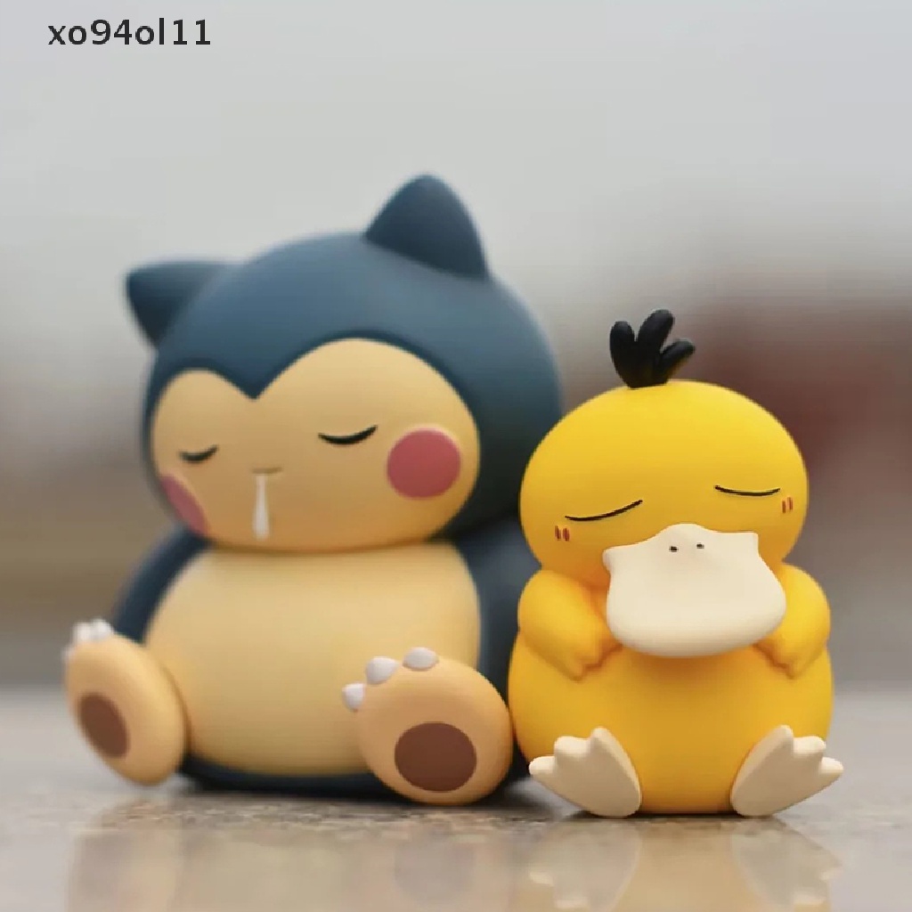 Xo Anime Pokemon Angka Mainan Tidur Starry Dream Series Psyduck Snorlax Action Figure Kartun Mengumpulkan Natal Model Boneka Mainan Anak Hadiah OL