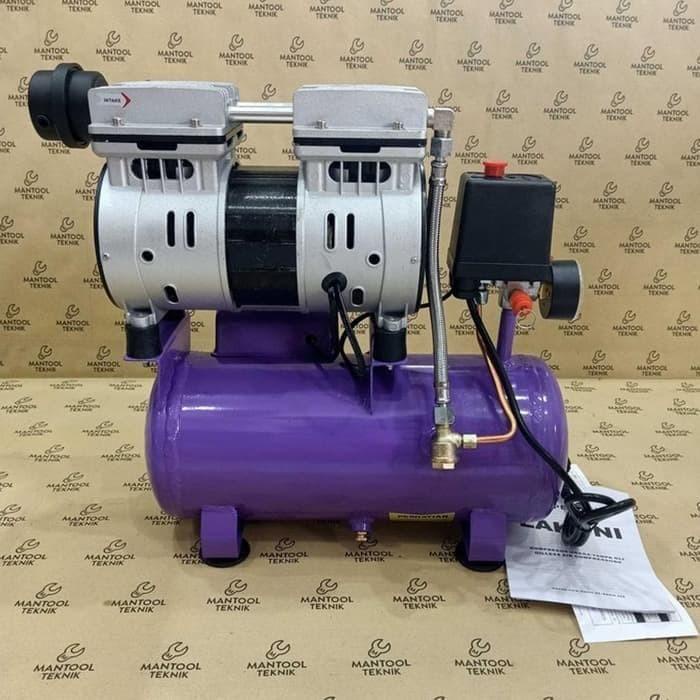 Kompresor Lakoni Basic 9 S / 9S Silent Oilles 0.75 Hp Kualitas Terbaik