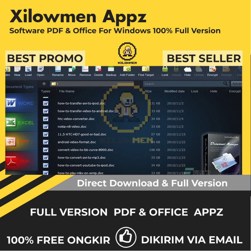 [Full Version]  WonderFox Document Manager Pro PDF Office Lifetime Win OS