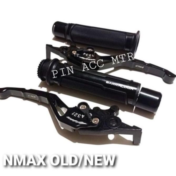 Paket Variasi Pnp Nmax Old Nmax New Handgrip Gas Barracuda + Handle