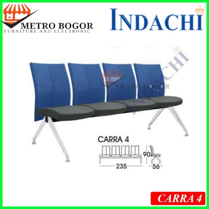 Indachi Public Seating / Kursi Tunggu Carra 4 Murah