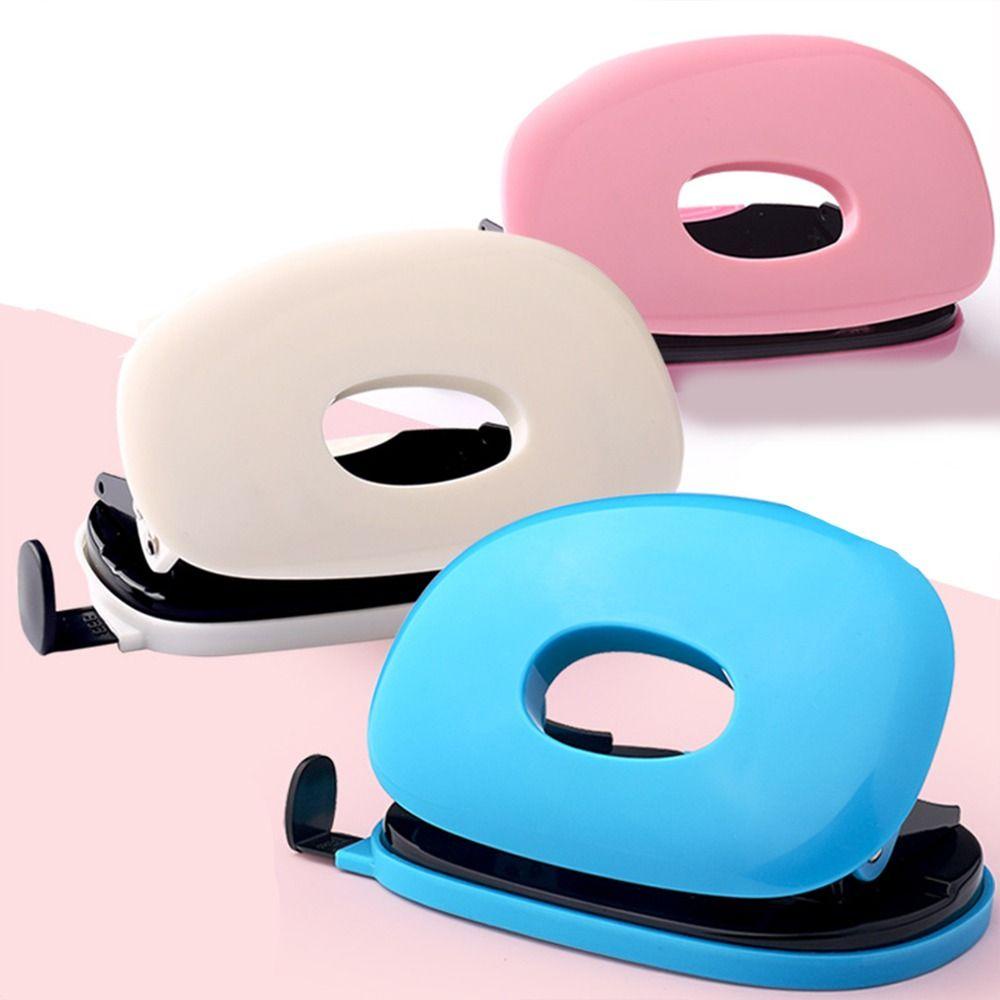 [Elegan] Hole Puncher Loose-leaf Mini DIY Alat Pelubang Siswa Stationary Alat Kantor Kerajinan Scrapbook Bulat Pelubang Pelubang