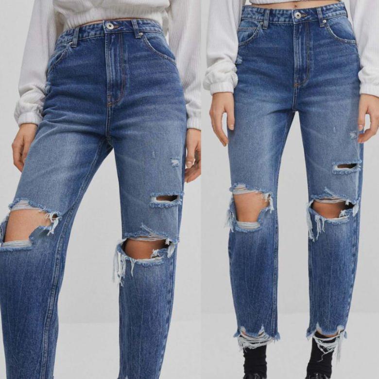 Banjir Promo [Dapat Emas] Bershka Koleksi Jeans Ripped