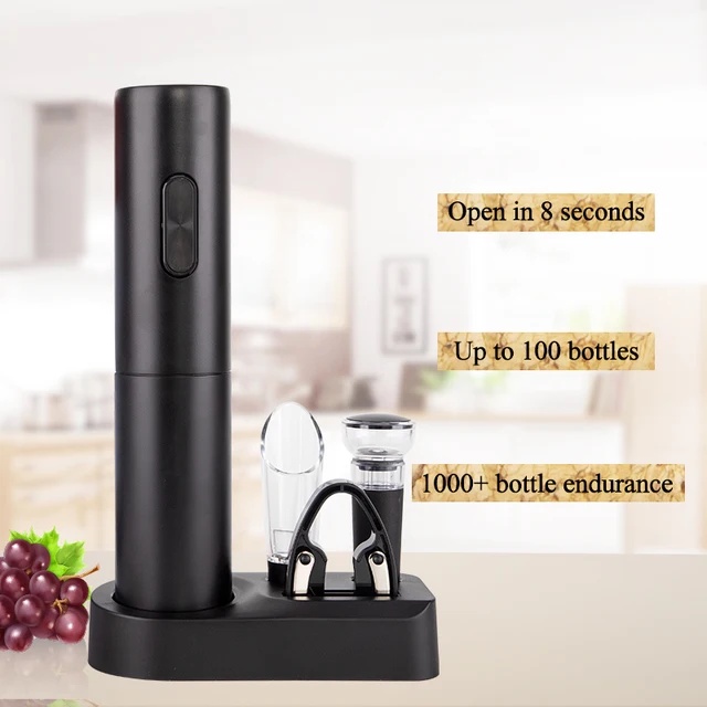 Wine Opener Set Rechargeable Automatic Pembuka Botol Wine