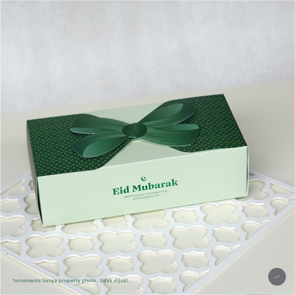 

10pcs Dus Kue Lebaran Cake Box Idul Fitri Packaging Ramadan (PITA)