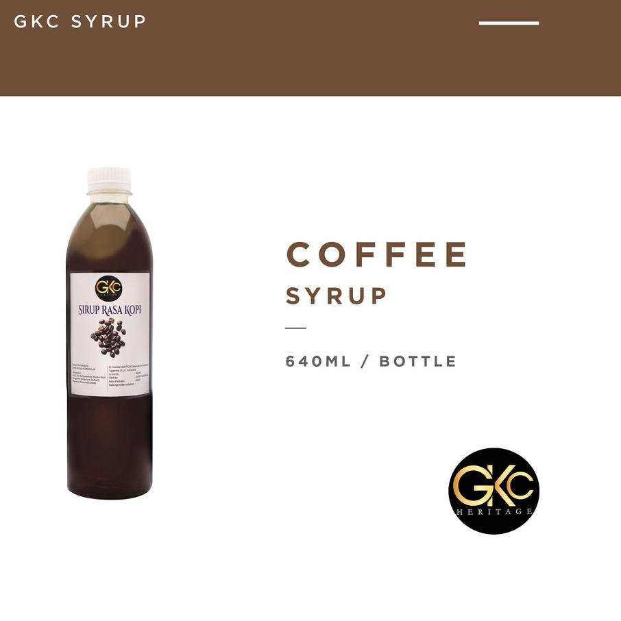 

✴ Sirup Kopi / Coffee Syrup Minuman GKC Heritage 640 ml (Import Quality) ➳