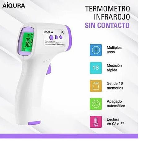 Star AIQURA Thermometer Infrared / Thermometer Gun Pengukur Suhu Tubuh NON CONTACT ?