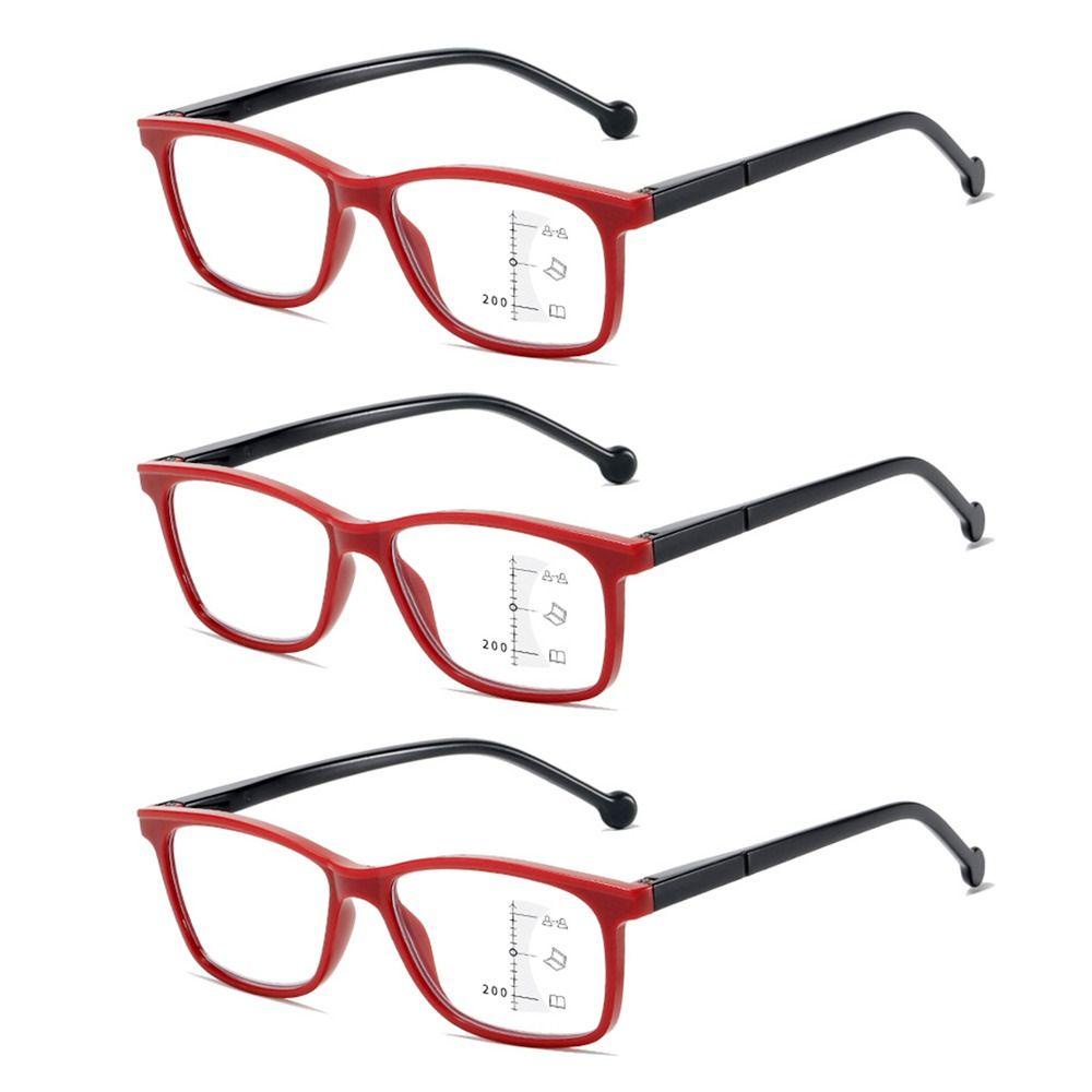 Nanas Kacamata Baca Fashion Frame Pelindung Mata Vintage Anti-Cahaya Biru