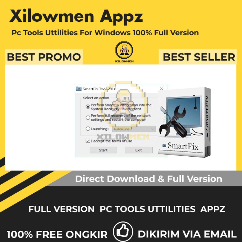 [Full Version] SmartFix Tool Pro PC Tools Software Utilities Lifetime Win OS