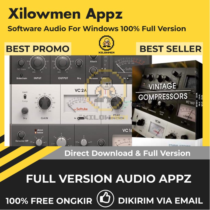 [Full Version] Native Instruments Vintage Compressors Pro Lifetime Audio Software WIN OS