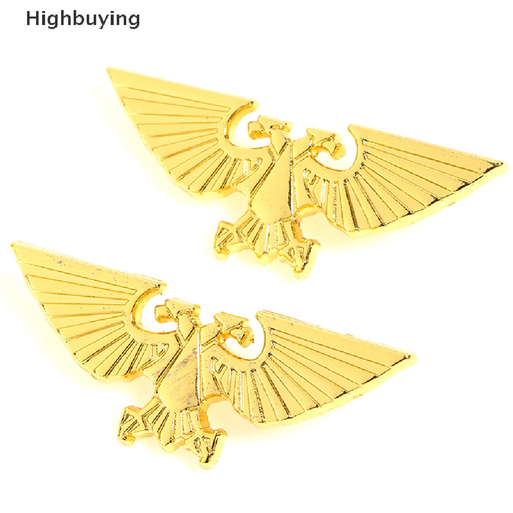 Hbid 1pc Golden Double Head Eagle of Empire badge Imperial Aquila Pin Bros 2021kuliahan