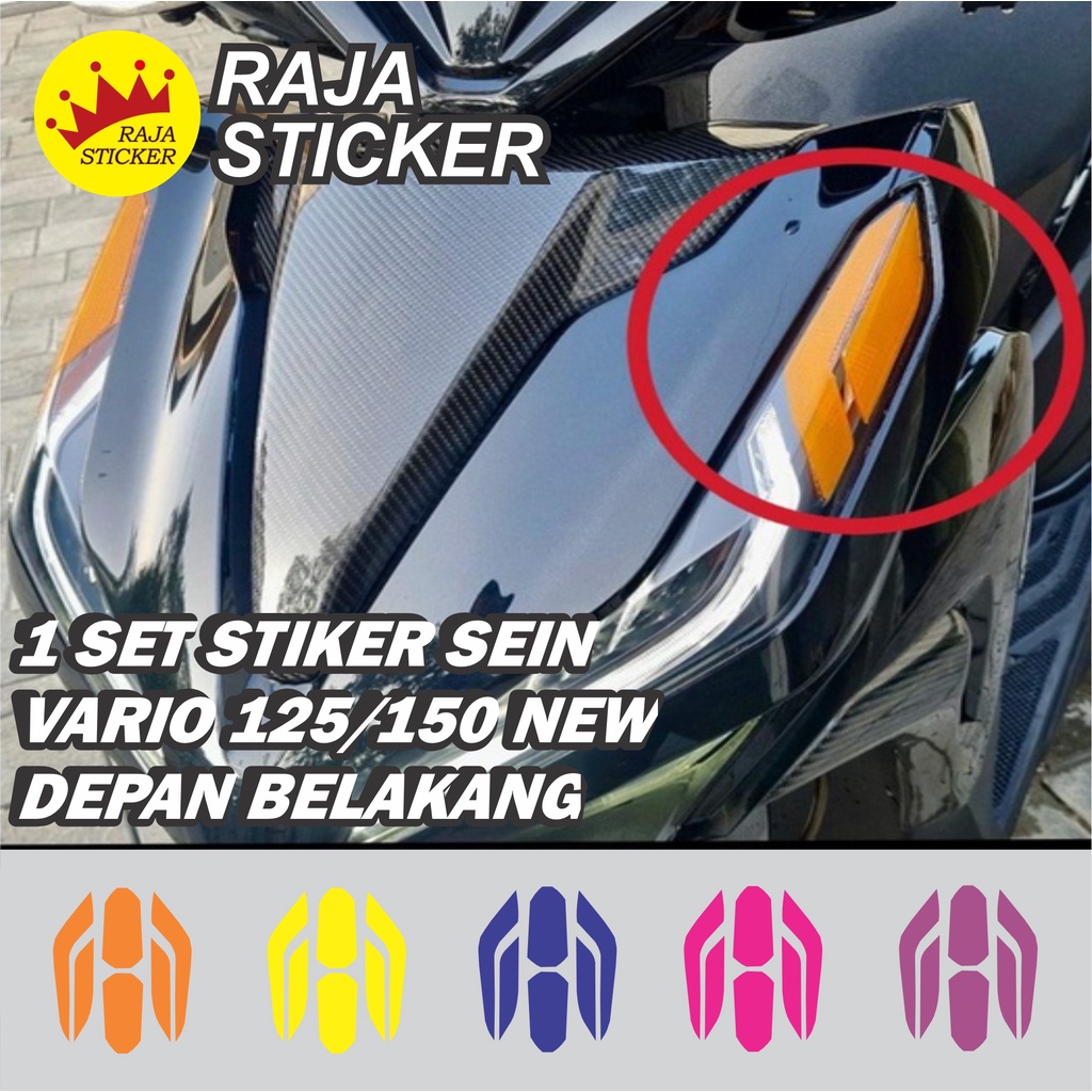 STIKER CUTTING SEIN VARIO 125/150 NEW DEPAN BELAKANG