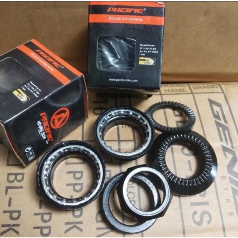 Headset Standart PACIFIC Head set Set Mangkok Stir Komfork Sepeda 22.2