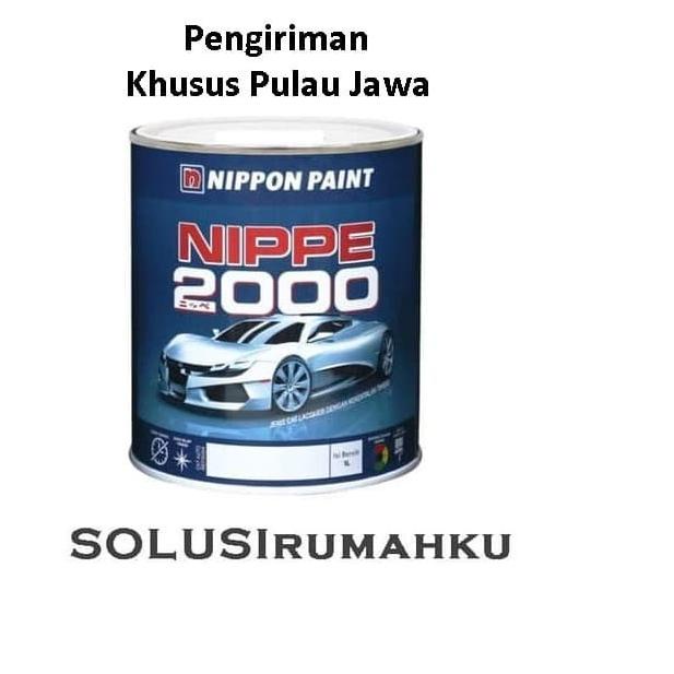 ➬  1 KG NIPPE 2000 Hitam Putih Clear / Cat Duko Mobil Gloss Doff ♣