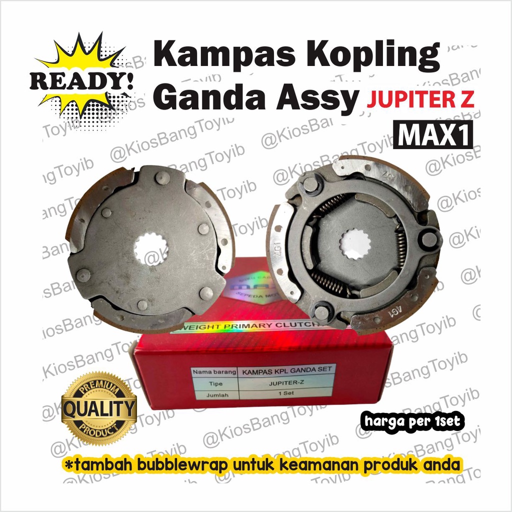 Kampas Kopling Ganda Assy Yamaha JUPITER Z (-MAX1-)