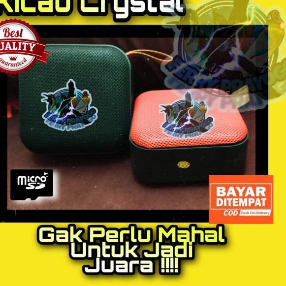 ❁ Speaker mp3 Masteran Burung Kicau Crystal ❆