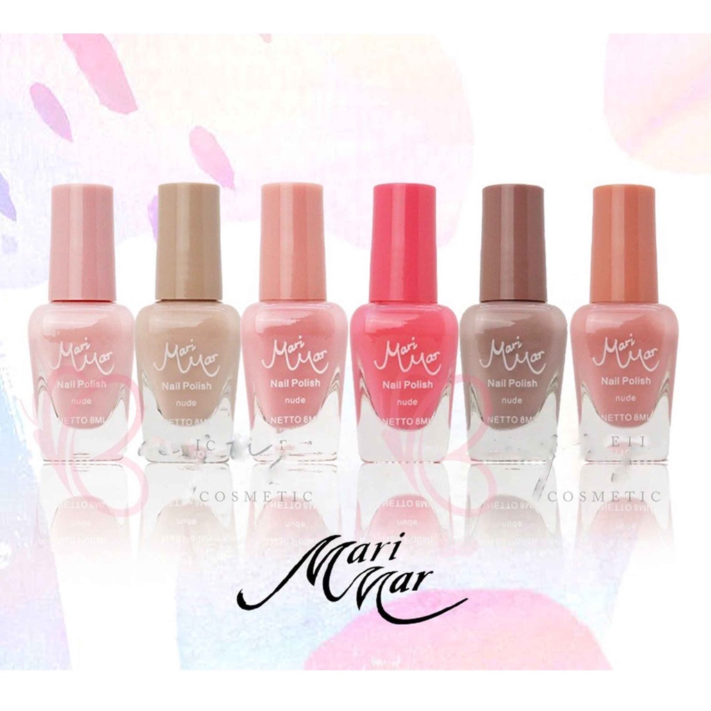 Kutek Mari Mar/ Cat Kuku Nude/ Nail Polish/ 8ml 1pcs