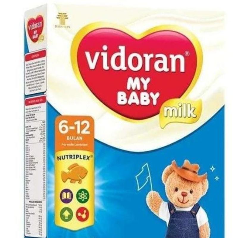 Vidoran My Baby Nutriplex Susu Formula [350 g]0-6,6-12,1+,3+/700g