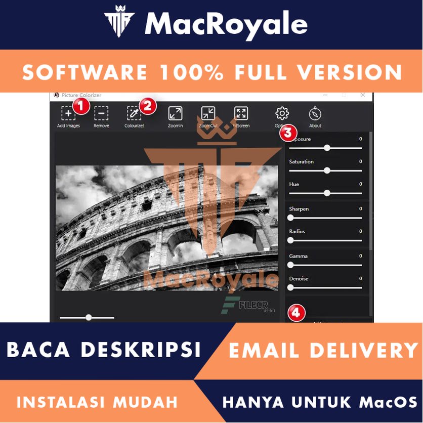 [MacOS] Picture Colorizer Pro Full Version Lifetime Full Garansi