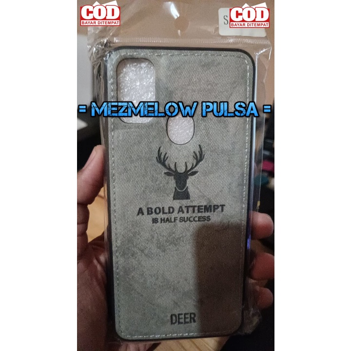 Case Cloth Jeans / Case Canvas Deer Casing Gambar Rusa Case SAMSUNG M30S / SAMSUNG M21