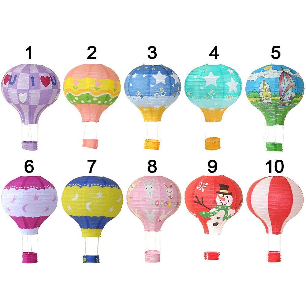 Solighter Lampion Kertas Cina 25 cm Perlengkapan Hadiah Gift Craft Balon Balls