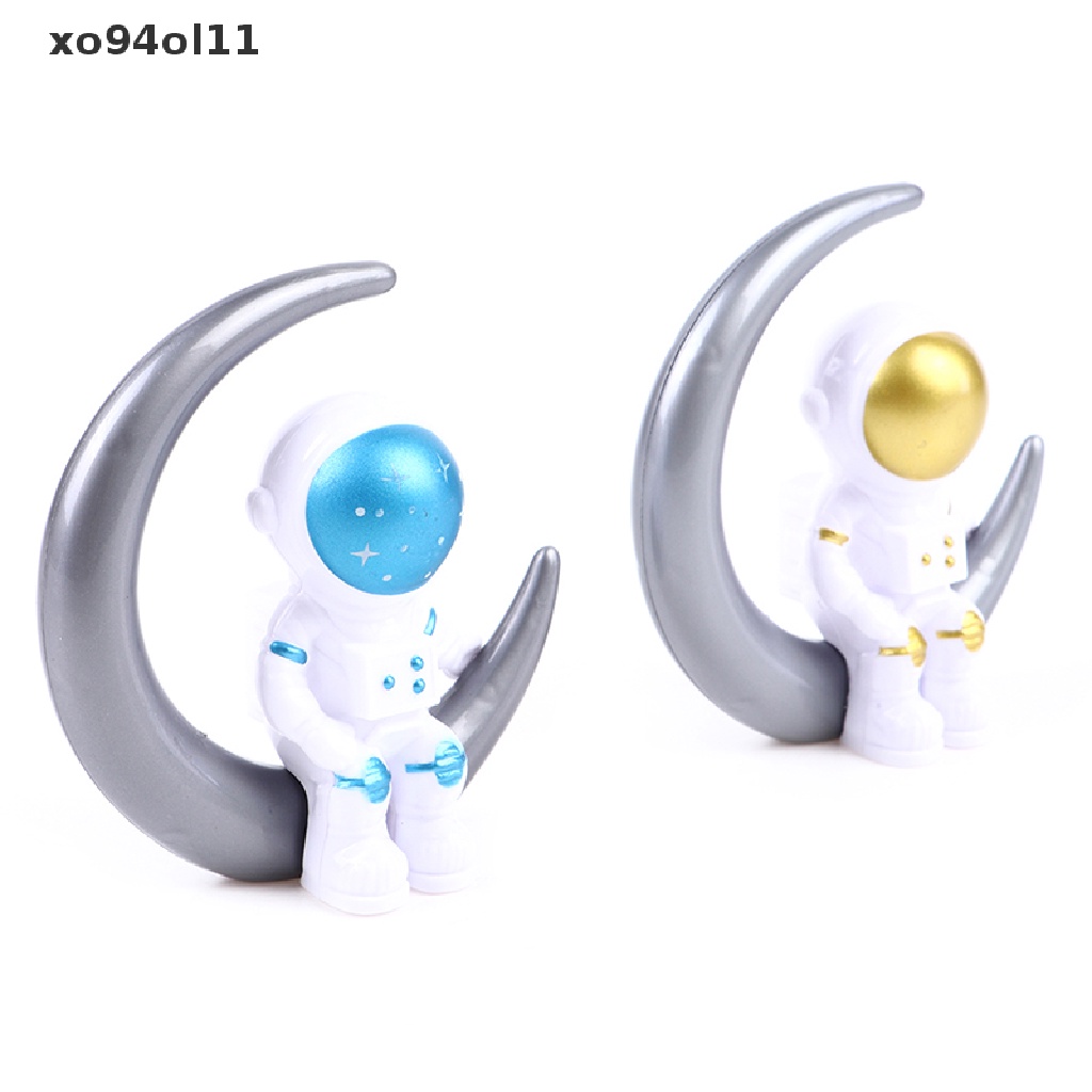 Xo Astronot Cake Topper Space Universe Hiasan Kue Properti Pesta Ulang Tahun Antariksa OL