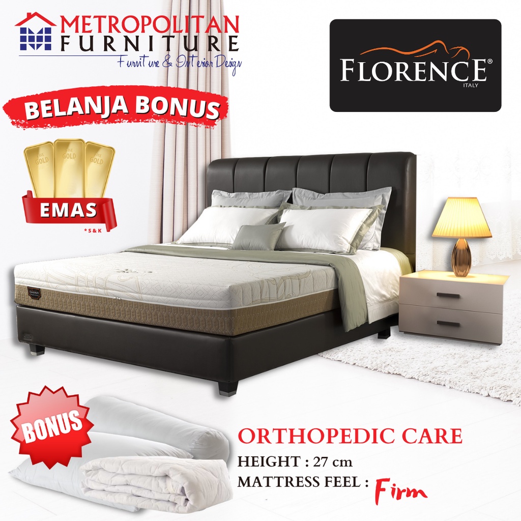 Kasur Springbed Florence Orthopedic Care Spring bed matras