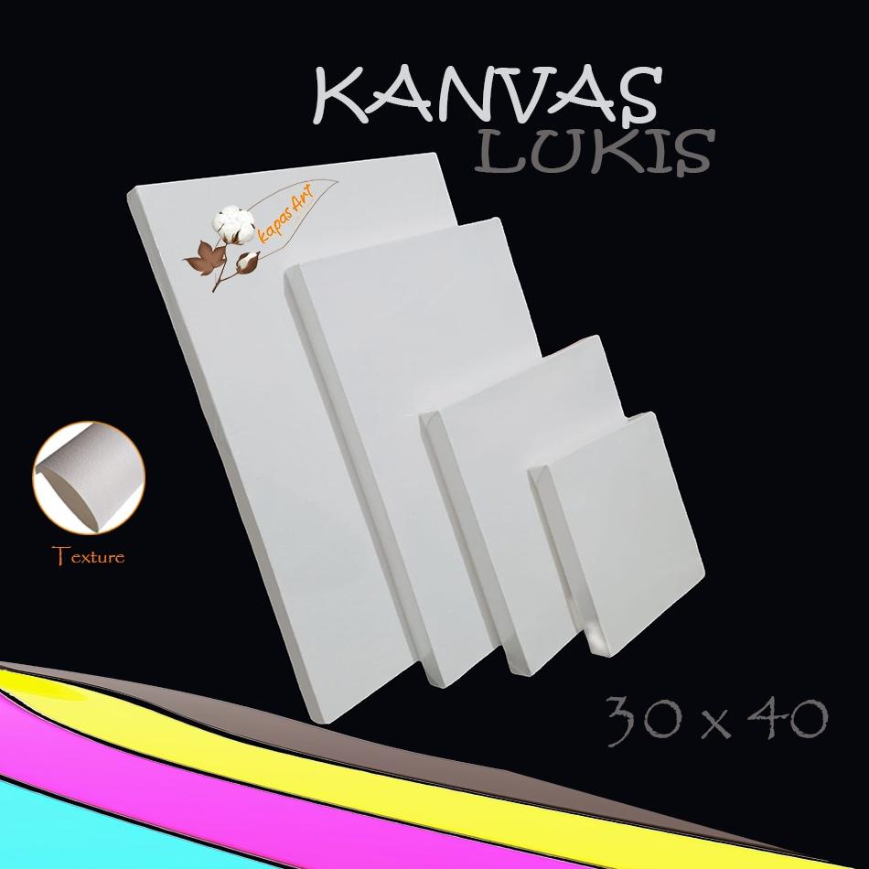 

#sale Kanvas Lukis 30x40cm Siap Pakai D78