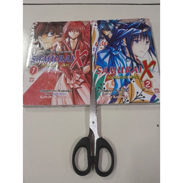 Komik Samurai X Hokaido Arc set vol 1 dan 2 segel ori