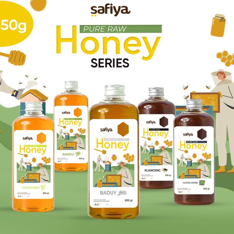 

✷ Murni 650 gr Series Raw Honey Asli Safiya Food ♣